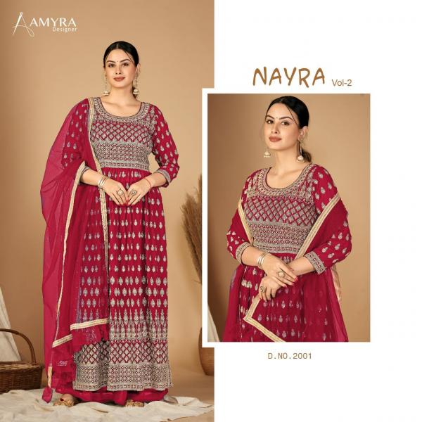 Amyra Nayra 2 Georgette Designer Salwar Kameez Collection